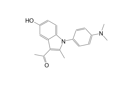 ethanone, 1-[1-[4-(dimethylamino)phenyl]-5-hydroxy-2-methyl-1H-indol-3-yl]-