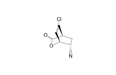 METHYL-8-CHLORO-6-EXO-CYANO-2-OXABICYCLO-[2.2.2]-OCT-7-EN-3-ONE