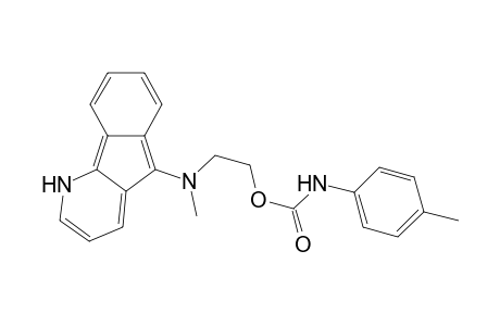 .beta.-[methyl(4-azafluoren-9-yl)amino]ethyl N-p-tolylcarbamate