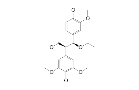 THREO-2-(4-HYDROXY-3,5-DIMETHOXYPHENYL)-3-(4-HYDROXY-3-METHYLOXYPHENYL)-3-ETHOXYPROPAN-1-OL
