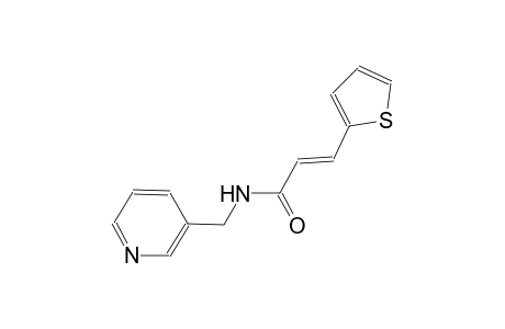 (2E)-N-(3-pyridinylmethyl)-3-(2-thienyl)-2-propenamide