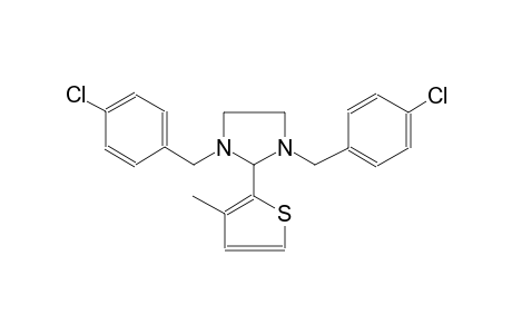 1,3-bis(4-chlorobenzyl)-2-(3-methyl-2-thienyl)imidazolidine