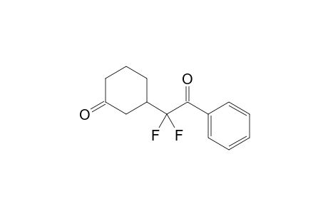 3-(1,1-difluoro-2-keto-2-phenyl-ethyl)cyclohexanone