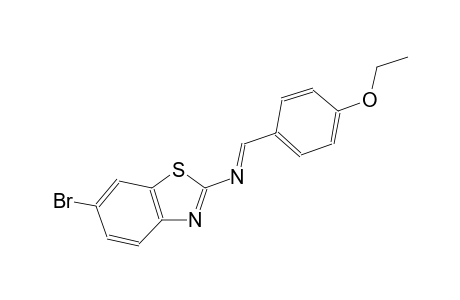 6-bromo-N-[(E)-(4-ethoxyphenyl)methylidene]-1,3-benzothiazol-2-amine