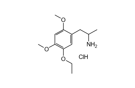 2,4-DIMETHOXY-5-ETHOXY-alpha-METHYLPHENETHYLAMINE, HYDROCHLORIDE