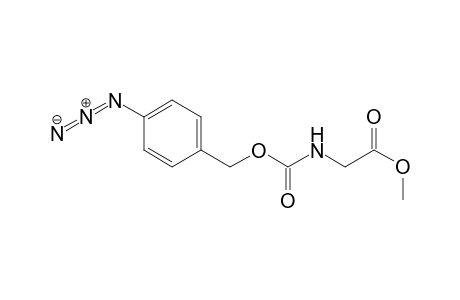 2-[(4-azidobenzyl)oxycarbonylamino]acetic acid methyl ester