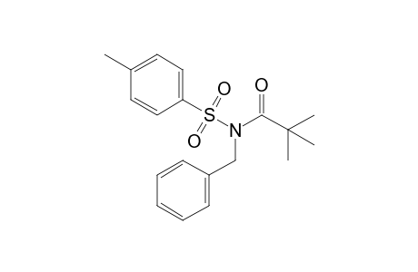 N-Benzyl-N-(2,2-dimethylpropanoyl)-4-methylbenzenesulfonamide