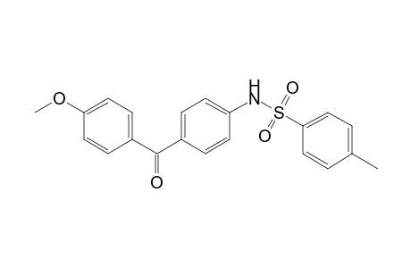 Benzenesulfonamide, N-[4-(4-methoxybenzoyl)phenyl]-4-methyl-