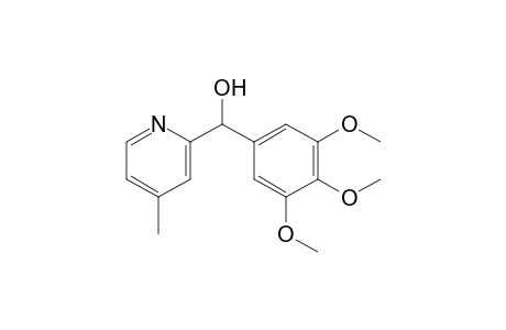 4-methyl-a-(3,4,5-trimethoxyphenyl)-2-pyridinemethanol