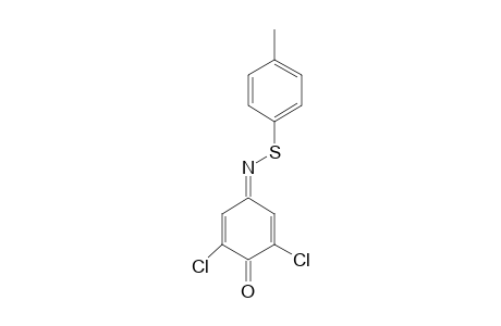 N-4-METHYLPHENYLTHIO-2,6-DICHLORO-11,4-BENZOQUINONE_IMINE