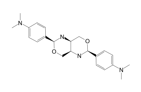 2,6-BIS-(PARA-DIMETHYLAMINOPHENYL)-CIS-1,5-DIAZA-3,7-DIOXADECALIN