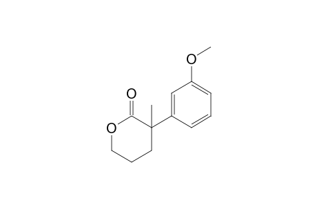 2-(3'-Methoxyphenyl)-2-methyl-5-pentanolide