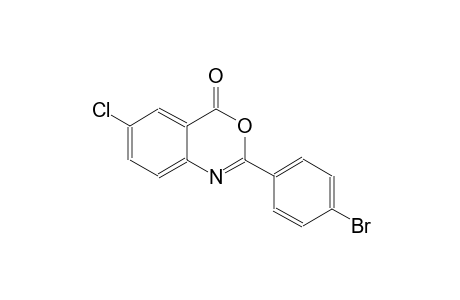 2-(4-bromophenyl)-6-chloro-4H-3,1-benzoxazin-4-one