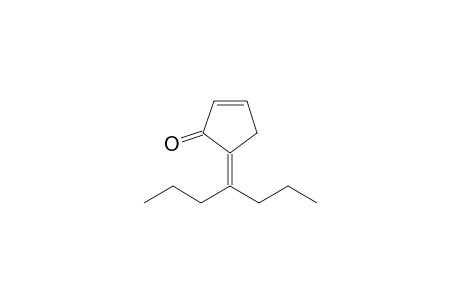 E-4-Heptylidenecyclopent-2-enone