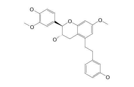 SHANCIOL-B;4'-HYDROXY-3',7-DIMETHOXY-5-(3''-HYDROXYPHENETHYL)-FLAVAN-3-OL