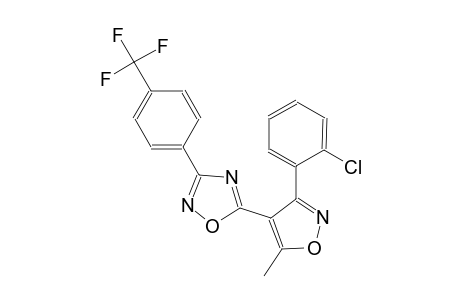 1,2,4-oxadiazole, 5-[3-(2-chlorophenyl)-5-methyl-4-isoxazolyl]-3-[4-(trifluoromethyl)phenyl]-