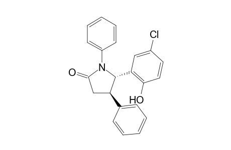 (4R,5S)-5-(5-Chloro-2-hydroxyphenyl)-1,4-diphenylpyrrolidin-2-one