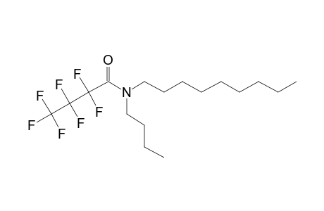 Heptafluorobutyramide, N-butyl-N-nonyl-