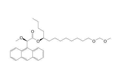 (R)-14,16-Dioxa-5-heptadecyl-(S)-(+)-.alpha.-methoxy-.alpha.-(9-anthryl)acetate