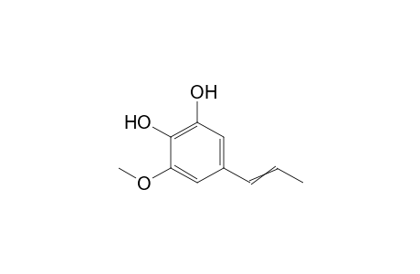 1-(3-Methoxy-4,5-dihydroxybenzene)propene