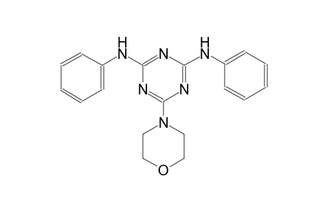1,3,5-triazine-2,4-diamine, 6-(4-morpholinyl)-N~2~,N~4~-diphenyl-