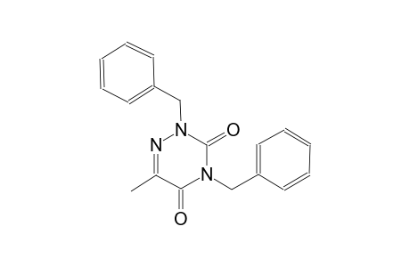 1,2,4-triazine-3,5(2H,4H)-dione, 6-methyl-2,4-bis(phenylmethyl)-