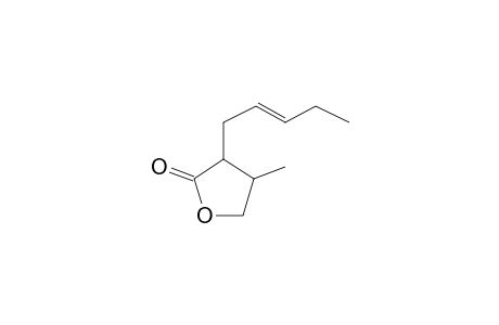 4-Methyl-3-[(2E)-2-pentenyl]dihydro-2(3H)-furanone