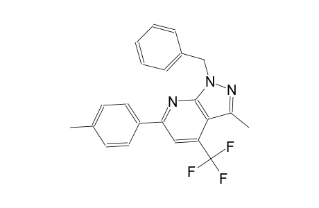 1H-pyrazolo[3,4-b]pyridine, 3-methyl-6-(4-methylphenyl)-1-(phenylmethyl)-4-(trifluoromethyl)-