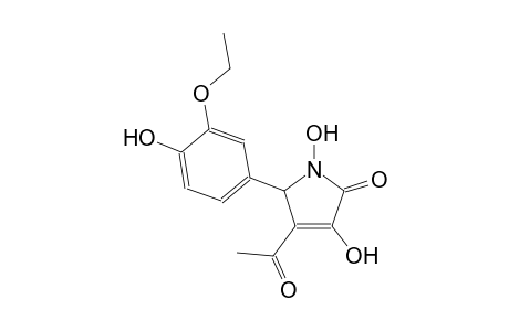 4-acetyl-5-(3-ethoxy-4-hydroxyphenyl)-1,3-dihydroxy-1,5-dihydro-2H-pyrrol-2-one