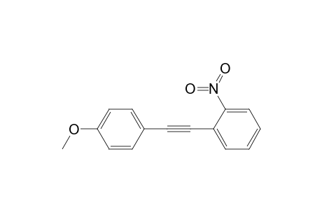 1-[2-(4-methoxyphenyl)ethynyl]-2-nitro-benzene
