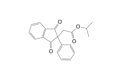 Isopropyl (1,3-dioxo-2-phenyl-2,3-dihydro-1H-inden-2-yl)acetate