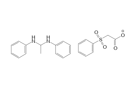 N,N'-diphenylacetamidinium (phenylsulfonyl)acetate