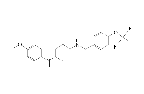 2-(5-Methoxy-2-methyl-1H-indol-3-yl)-N-[4-(trifluoromethoxy)benzyl]ethanamine