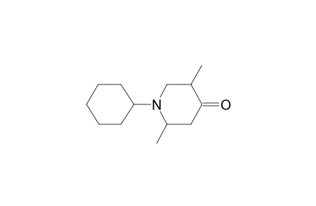 1-Cyclohexyl-2,5-dimethylpiperidin-4-one