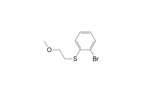 Benzene, 1-bromo-2-[(2-methoxyethyl)thio]-