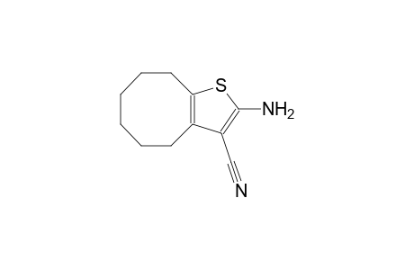 2-amino-4,5,6,7,8,9-hexahydrocycloocta[b]thiophene-3-carbonitrile