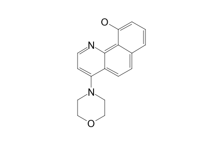 4-MORPHOLINO-HBQ;4-MORPHOLINO-10-HYDROXYBENZO-[H]-QUINOLINE