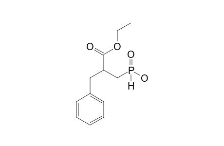 2-BENZYL-3-HYDROXYPHOSPHINOYL-PROPIONIC-ACID-ETHYLESTER