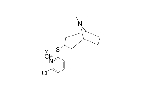 HYDROCHLORIDE-OF-3-(6-CHLOROPYRIDIN-2-YLSULFANYL)-8-METHYL-8-AZABICYCLO-[3.2.1]-OCTANE