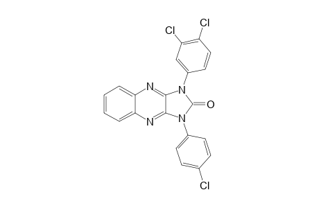 1-(4-Chlorophenyl)-3-(3,4-dichlorophenyl)-1H-imidazo[4,5-b]quinoxalin-2(3H)-one
