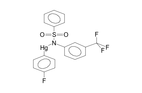 N-(4-FLUOROPHENYLMERCURO)-3'-TRIFLUOROMETHYLBENZENSULPHANILIDE