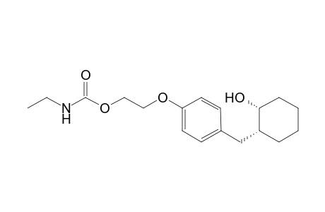 (cis)-2-[4'-(2"-Hydroxycyclohex-1"-ylmethyl)phenoxy]ethyl} N-ethylcarbamate
