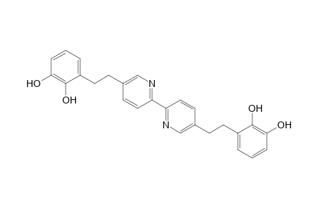 5,5'-Bis[2-(2,3-dihydroxyphenyl)ethyl]-2,2'-bipyridine