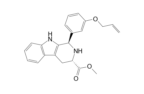 (1R,3S)-Methyl 1-(3-allyloxyphenyl)-2,3,4,9-tetrahydro-1H-pyrido[3,4-b]indole-3-carboxylate