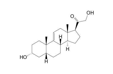 3α,21-dihydroxy-5β-pregn-9(11)-en-20-one