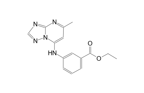 ethyl 3-[(5-methyl[1,2,4]triazolo[1,5-a]pyrimidin-7-yl)amino]benzoate