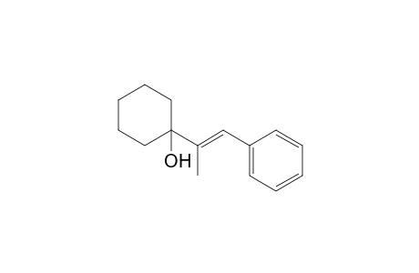 1-(1-Phenylpropen-2-yl)cyclohexan-1-ol