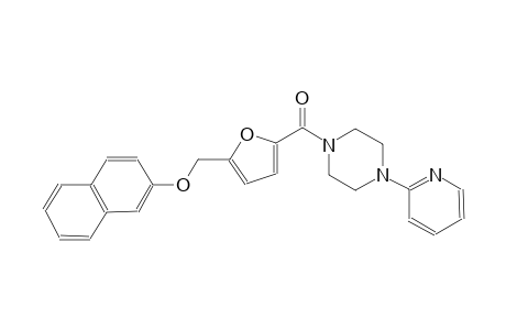 2-naphthyl (5-{[4-(2-pyridinyl)-1-piperazinyl]carbonyl}-2-furyl)methyl ether