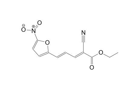 ethyl (2E,4E)-2-cyano-5-(5-nitro-2-furyl)-2,4-pentadienoate