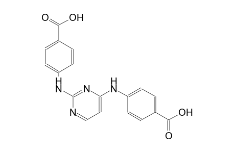 4-{[2-(4-carboxyanilino)-4-pyrimidinyl]amino}benzoic acid